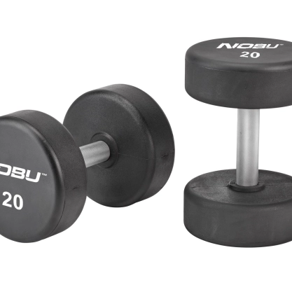 Set d'haltère professionnelle ronde - 2kg à 20kg (paire)