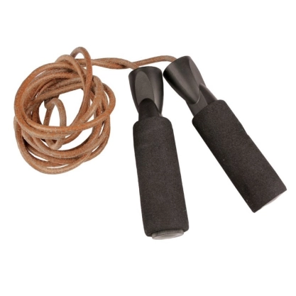 Corde à sauter en cuir