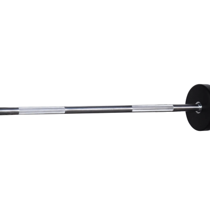 Set de barre droite de musculation avec poids (10 à 30kg)