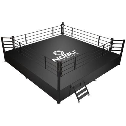 Professioneller Boxring mit Podest