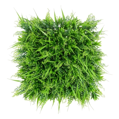 Mur végétal artificiel - MINI GREEN - 50cm x 50cm