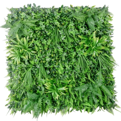 Mur végétal artificiel - EVER GREEN - 1m x 1m